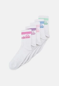 Ellesse Ralla Unisex 5 Pack - Socks - White