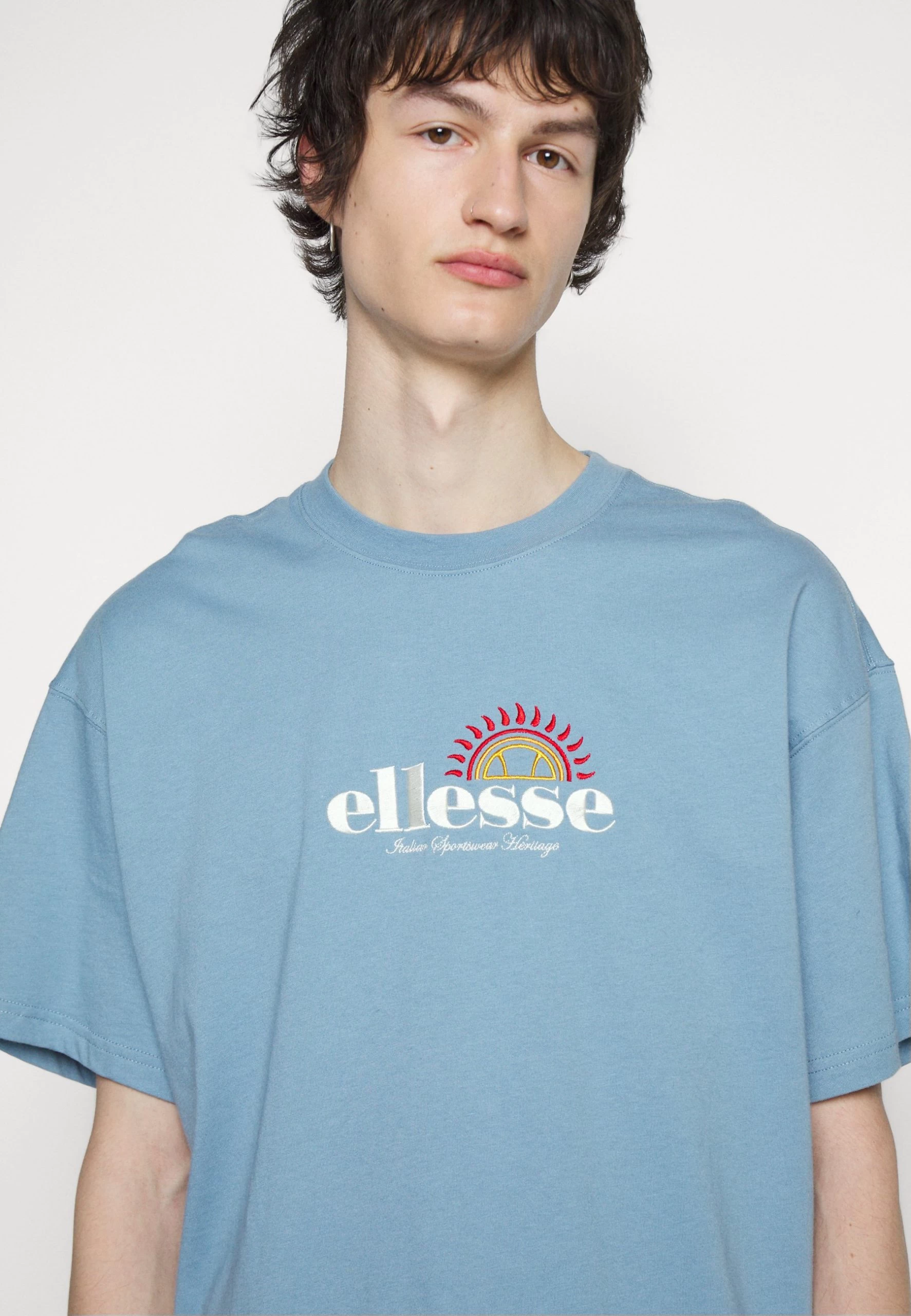 Ellesse Aestas - Print T-Shirt - Blue - Image 7